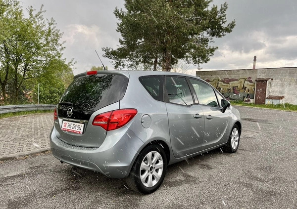 Opel Meriva cena 21900 przebieg: 148499, rok produkcji 2011 z Barczewo małe 466